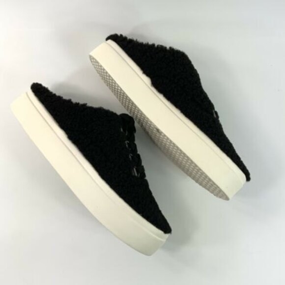 Lucky Brand Sneakers 6 Tolini Platform Faux Shearling Mule Lace-up - Picture 4 of 12